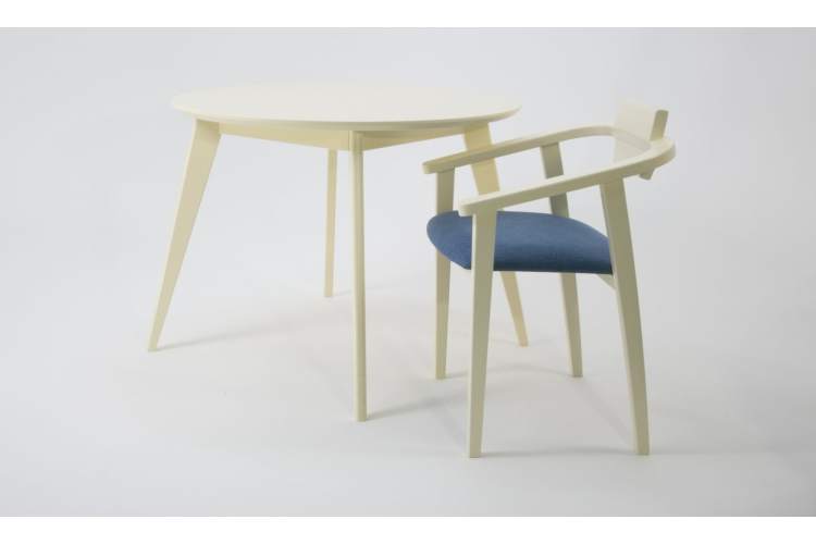 Стол Сканди К 90, Слоновая кость-6