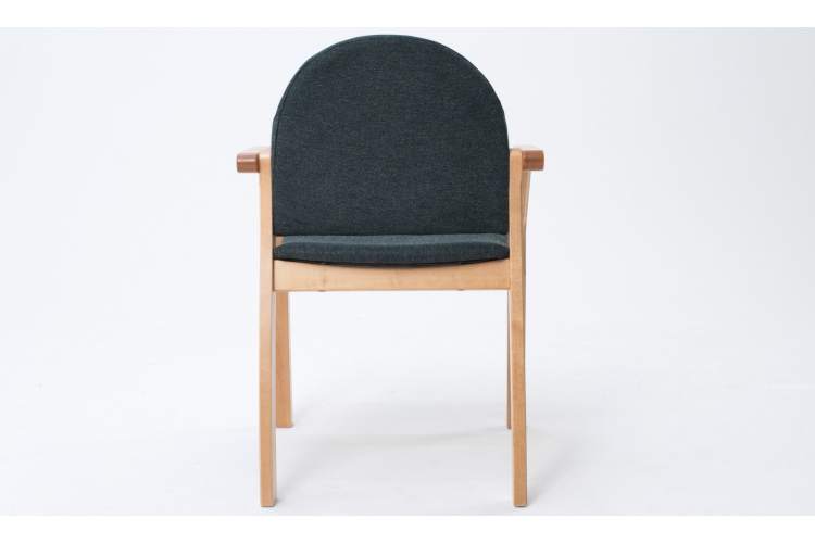 Стул-кресло Джуно 2.0 натур/зелёный-3