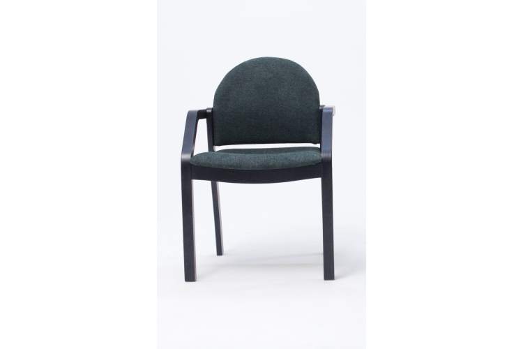 Стул-кресло Джуно 2.0 чёрный/зелёный-12