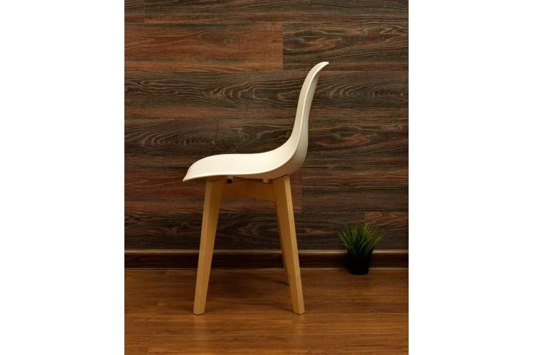 Стул Сашш натур /белый-2