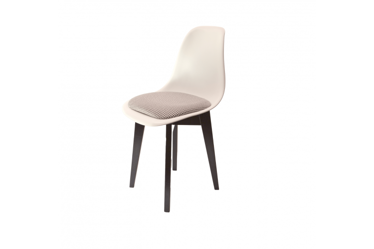 Стул Сашш чёрный /белый, серый ГЛ