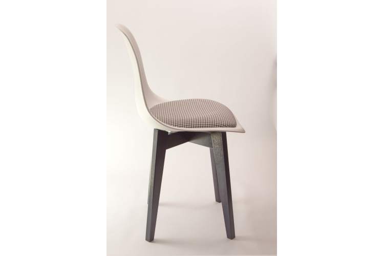 Стул Сашш чёрный /белый, серый ГЛ-15