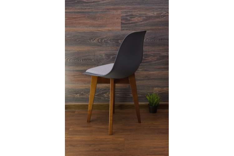 Стул Сашш орех /серый, серый ГЛ-14