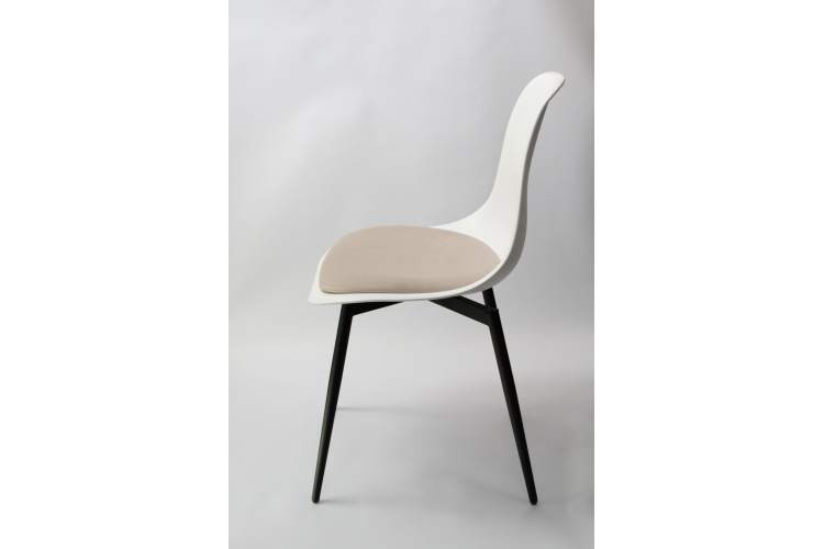 Стул Туссе чёрный /белый, бежевый-14