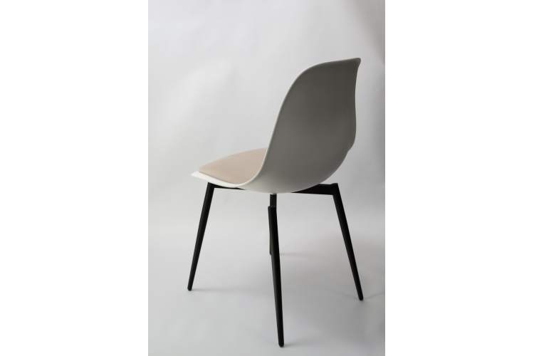 Стул Туссе чёрный /белый, бежевый-13