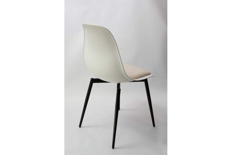 Стул Туссе чёрный /белый, бежевый-11