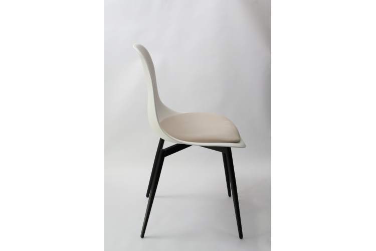 Стул Туссе чёрный /белый, бежевый-10