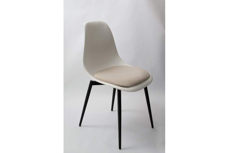 Стул Туссе чёрный /белый, бежевый-9