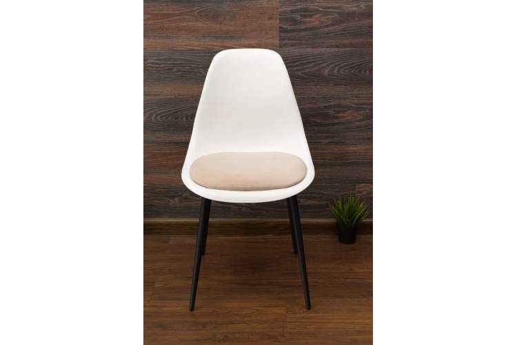 Стул Туссе чёрный /белый, бежевый-8