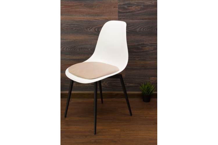 Стул Туссе чёрный /белый, бежевый-7