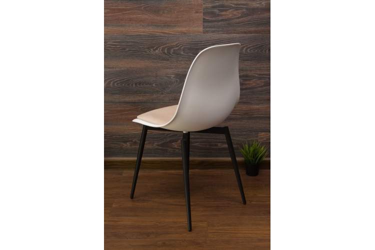 Стул Туссе чёрный /белый, бежевый-5