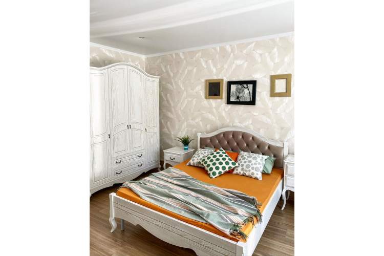 Кровать Малонн Ави Софт Белый-4