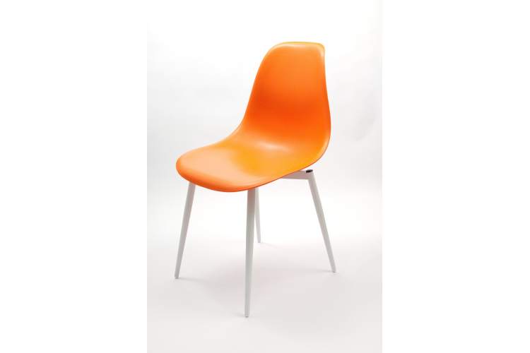 Стул Туссе белый/оранжевый-12