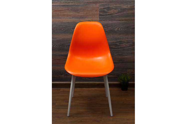 Стул Туссе белый/оранжевый-1
