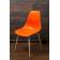 Стул Туссе белый/оранжевый