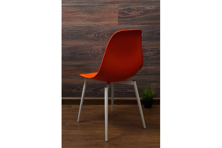 Стул Туссе белый/оранжевый-4