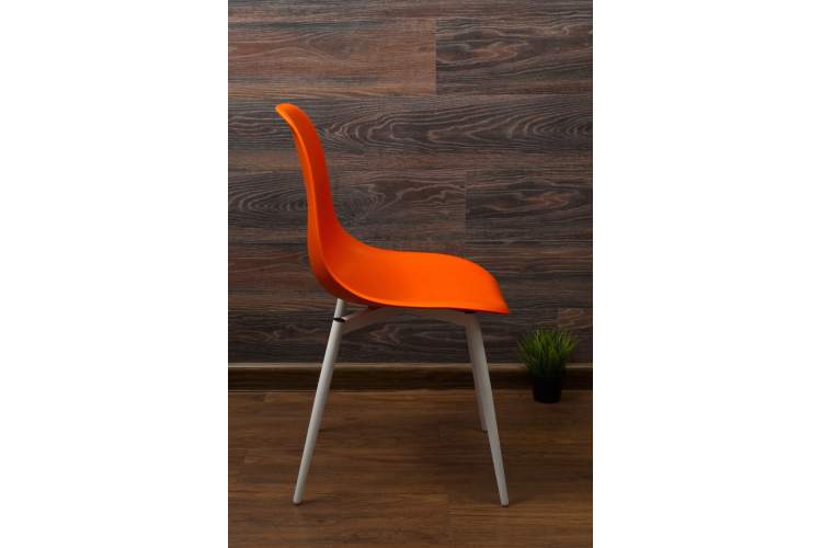 Стул Туссе белый/оранжевый-7