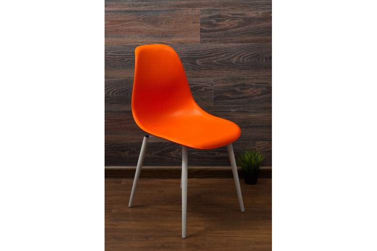 Стул Туссе белый/оранжевый-8