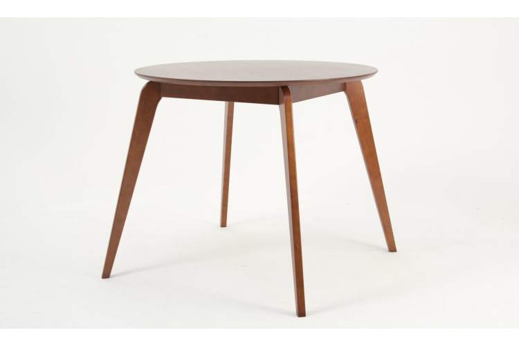 Стол Arki К 90 орех со стульями Франк ПМ орех/гусиная лапка-3