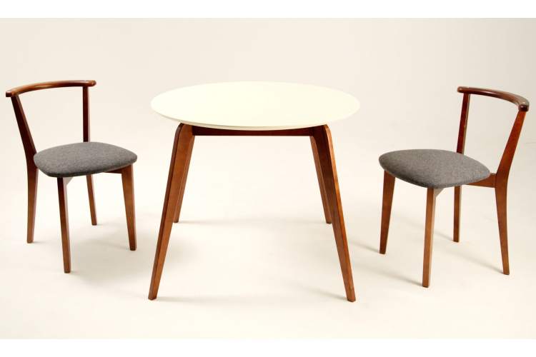 Стол Arki К 90 орех/слоновая кость-10