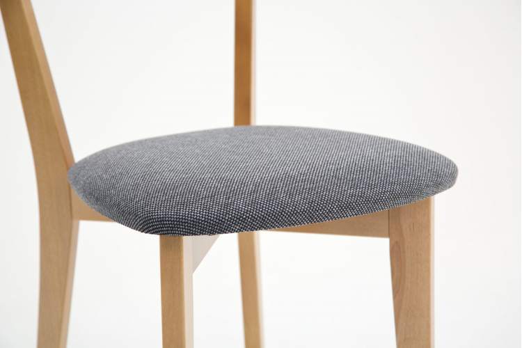 Стол Pawook К 100 натур со стульями Франк ПМ натур/графит рогожка-14