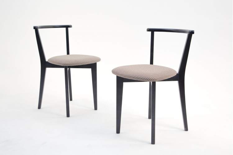 Стул Франк ПМ чёрное дерево/гусиная лапка-3