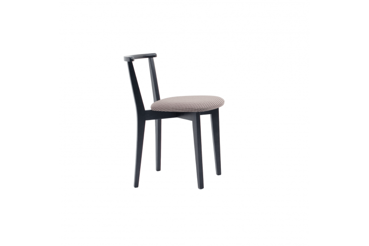 Стул Франк ПМ чёрное дерево/гусиная лапка