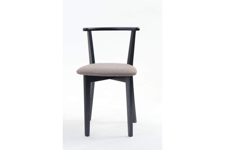 Стул Франк ПМ чёрное дерево/гусиная лапка-2