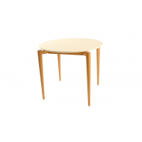 Стол Pawook К 90 натур/слоновая кость