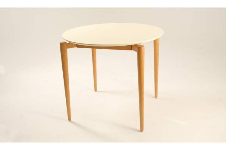 Стол Pawook К 90 натур/слоновая кость-1