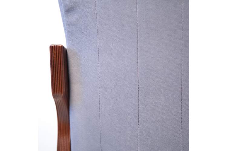 Стул-кресло Шадди орех/серый-4