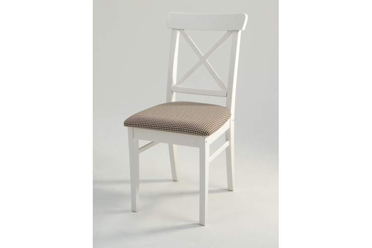 Стул Ингольф ПМ белый/гусиная лапка-2