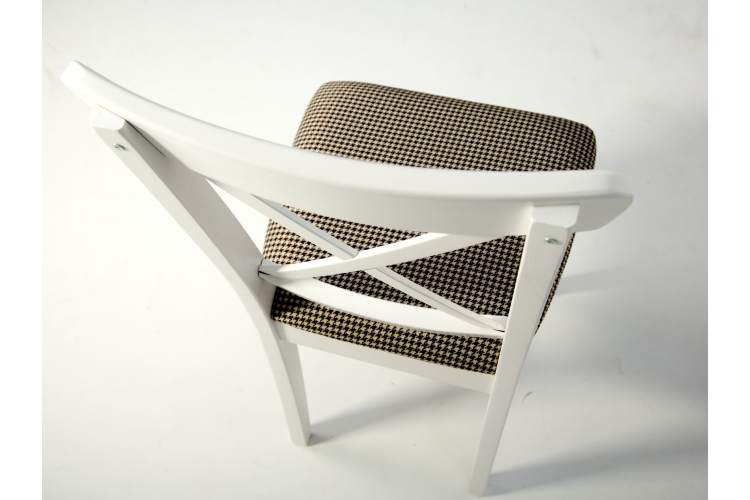 Стул Ингольф ПМ белый/гусиная лапка-4