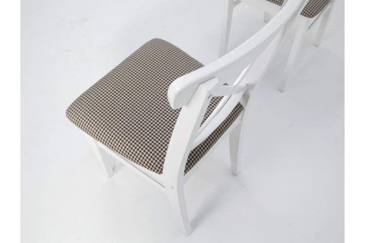 Стул Ингольф ПМ белый/гусиная лапка-10