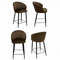 Полубарный стул Стелли комплект из 4 штук