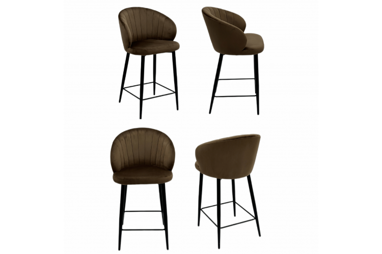 Полубарный стул Стелли комплект из 4 штук