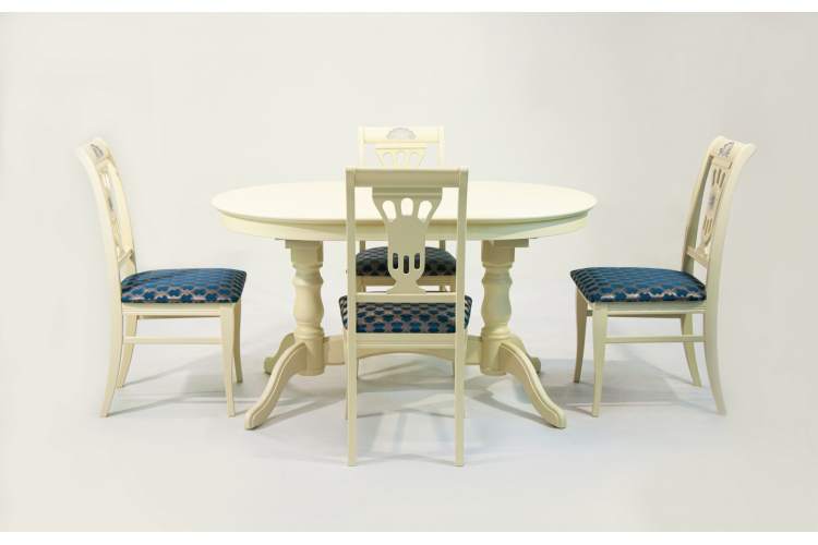 Стол Бизе 120, Слоновая кость-4