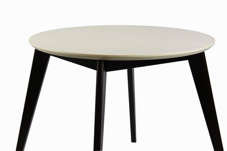 Стол Сканди К 90, Венге/Слоновая кость-5