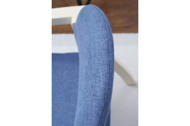 Стул-кресло Джуно 2.0, Синий/Слоновая кость-2