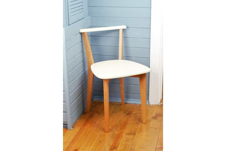 Стул Франк ЖК Натурально дерево/Слоновая кость-5