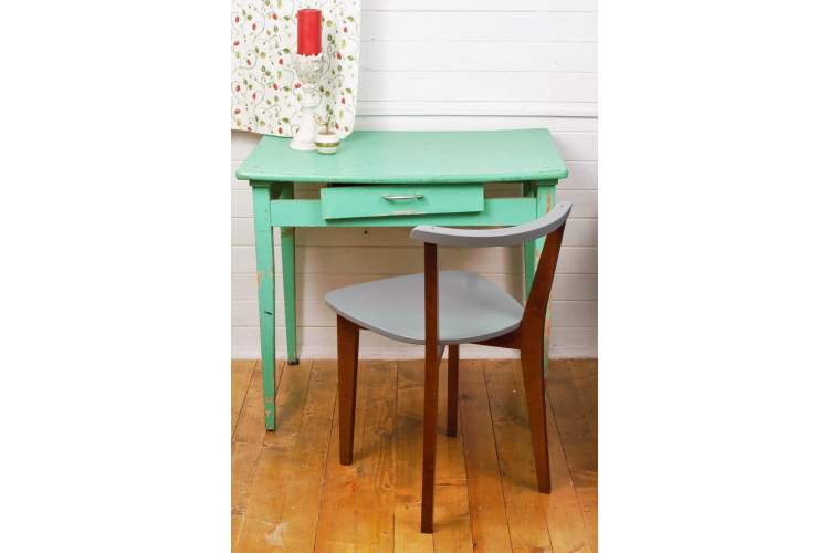 Стул Франк ЖК Орех/Серый-8