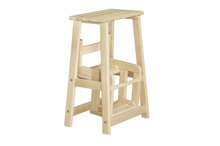 Табурет-стремянка Марк, Натуральное дерево