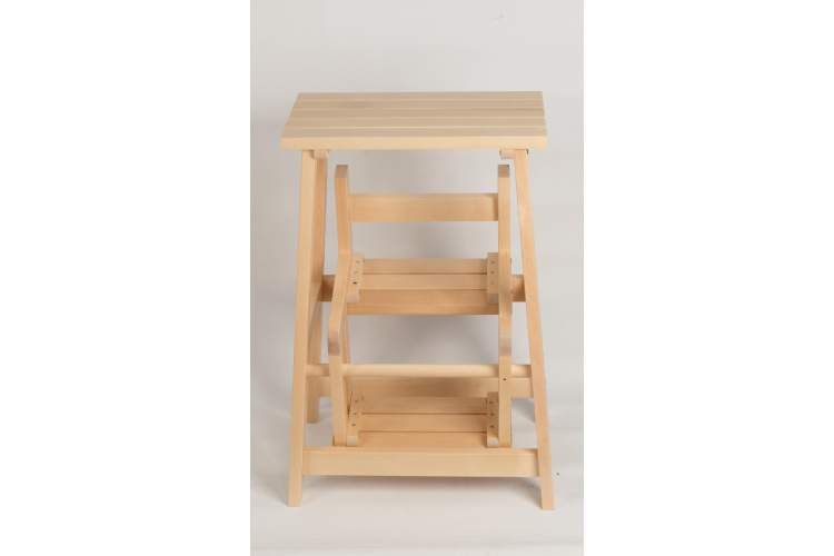 Табурет-стремянка Марк, Натуральное дерево-6