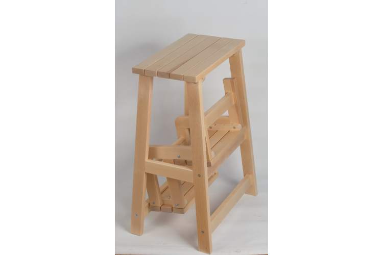 Табурет-стремянка Марк, Натуральное дерево-10