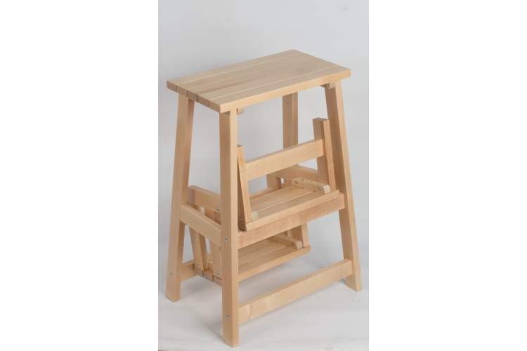 Табурет-стремянка Марк, Натуральное дерево-11