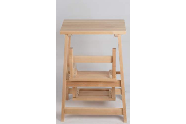 Табурет-стремянка Марк, Натуральное дерево-12