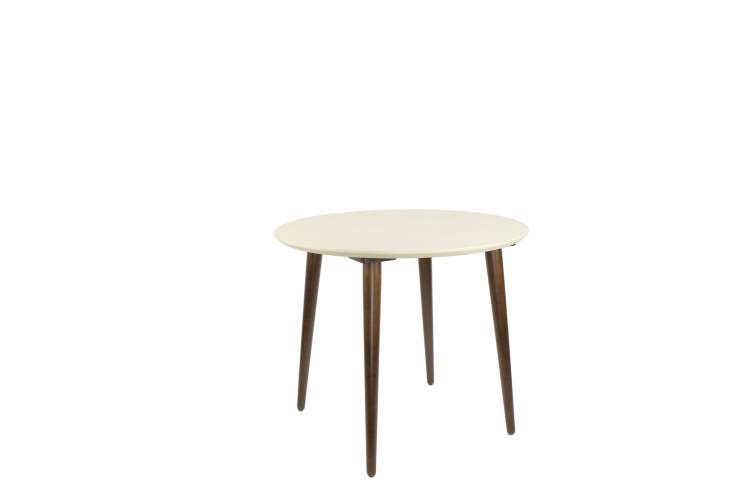 Стол Монте К 100, Орех/Слоновая кость-2