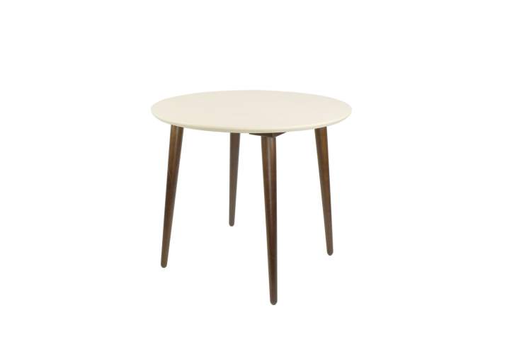 Стол Монте К 100, Орех/Слоновая кость