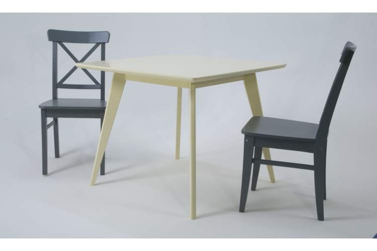 Стол Сканди М 100, Слоновая кость-7