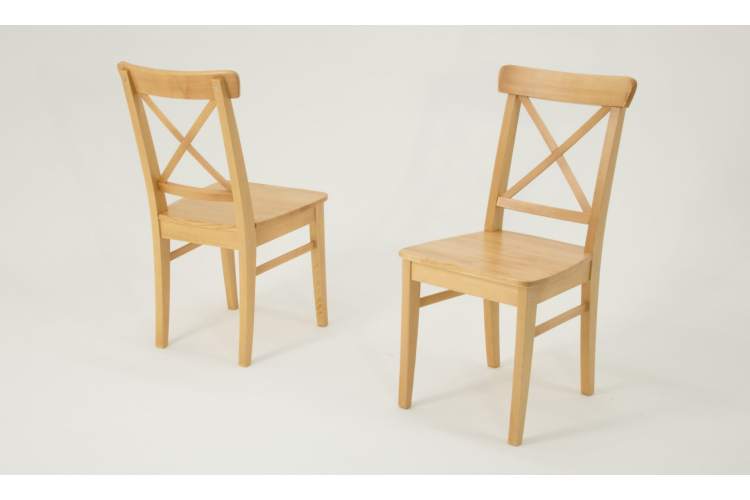 Стол Сканди М 90 натур со стульями Ингольф натур-5